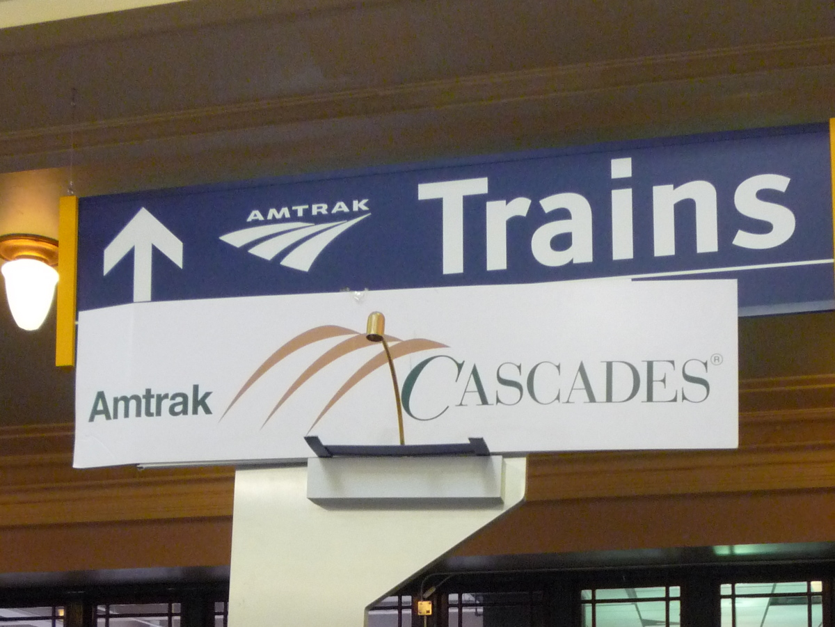Amtrak Sign Amtrak Sign