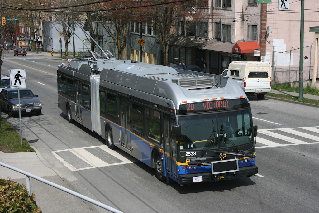 Translink Articulated Trolley Bus